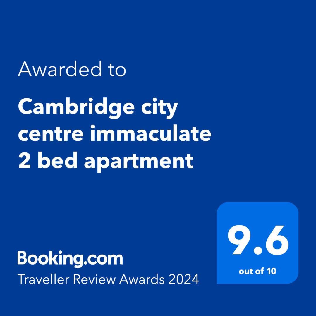 Cambridge City Centre Immaculate 1 Bed Apartment מראה חיצוני תמונה