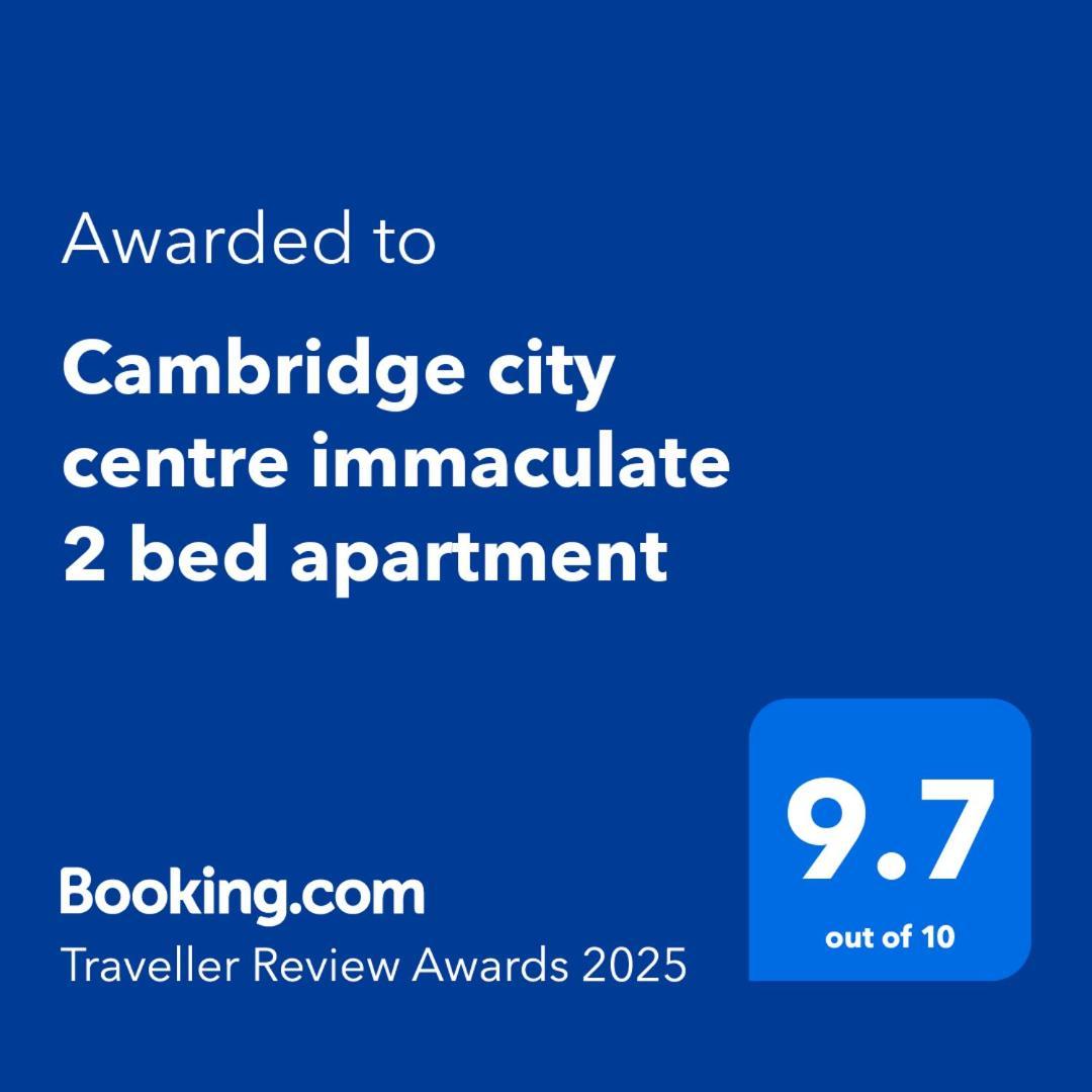 Cambridge City Centre Immaculate 1 Bed Apartment מראה חיצוני תמונה